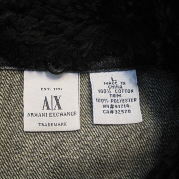 AX ARMANI EXCHANGE Denim Jean Jacket - Picture 5 of 8